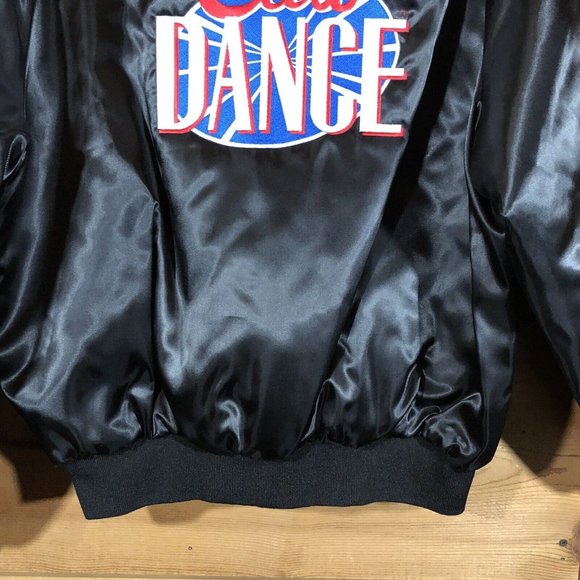 NEW Club Dance King Louie Union Tag Bomber Jacket Mens Size Medium TNN Snap Up - Picture 11 of 12